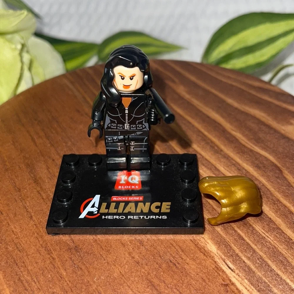 Marvel “Black widow” custom  Custom figure that is 100% compatible with LEGO